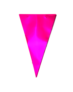 BANDERIN HOLOGRAFICO-METALIZADO FUCSIA 