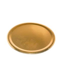 PLATO CARTON DORADO 31 CM.