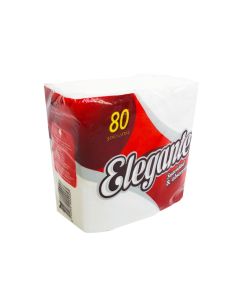 SERVILLETAS ELEGANTE BLANCAS X 80 U.
