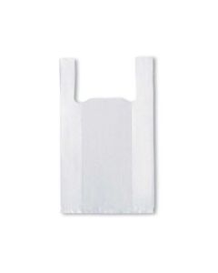 BOLSA CAMISETA STANDARD BLANCA 40 X 50 CM. X 100 U.