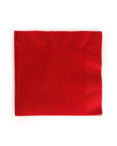 SERVILLETA DOBLE HOJA ROJA