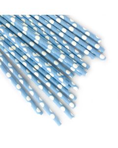 SORBETE POLIPAPEL CELESTE LUNARES x 25 U.