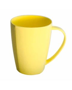 TAZA LISA AMARILLA PASTEL