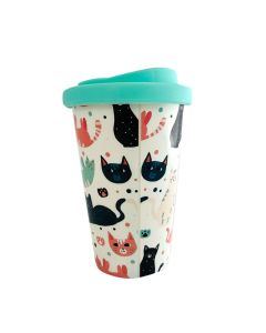 VASO TERMICO GATITOS