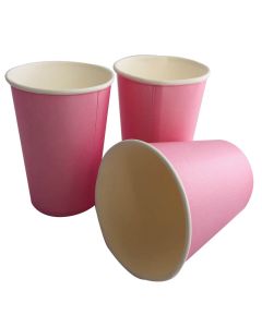 VASO 8OZ (8 onzas) ROSA X 8 U.