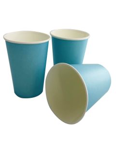 VASO 8OZ CELESTE X 8 U.