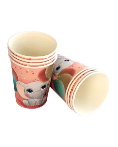 VASO POLIPAPEL ELEFANTE X 8 UNI