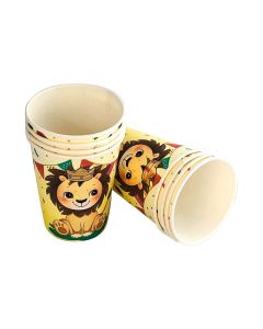 VASO POLIPAPEL LEON X 8 UNI