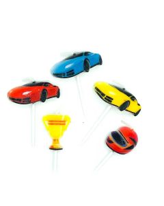VELA FORMA AUTO CARRERA  X 5 U.