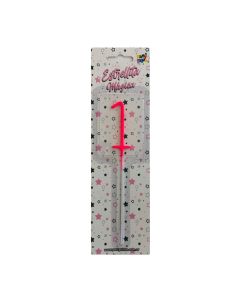 VELA ESTRELLITA ROSA N°1