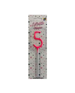 VELA ESTRELLITA ROSA N°5