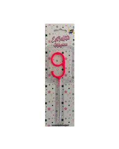 VELA ESTRELLITA ROSA N°9