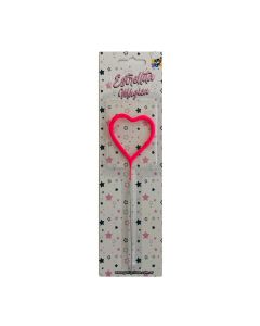 VELA ESTRELLITA ROSA CORAZON