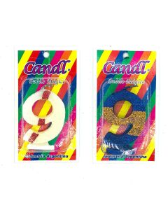 VELA GLITTER N°9 BOCA O RIVER