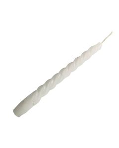 VELA TORNEADA BLANCA