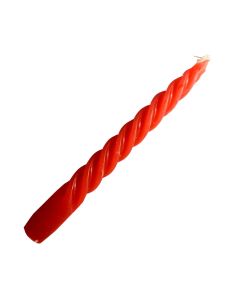 VELA TORNEADA ROJA 