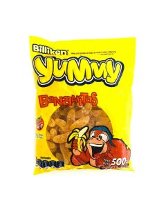 GOMITAS YUMMY BANANITAS X 500 GR.