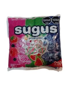 CARAMELOS MASTICABLES SUGUS SURTIDO ESPECIAL X 700 GRS.