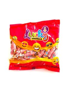 PASTILLA LUCKY FRUTILLA X 200 GR: