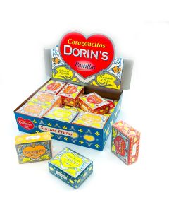 PASTILLAS CAJA CORAZON X 16 UNI.