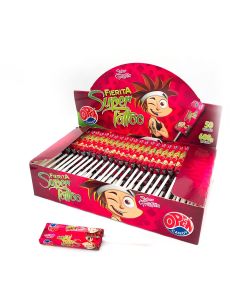 CHUPETIN MASTICABLE FRUTILLA SUPER TATOO X 50 U.