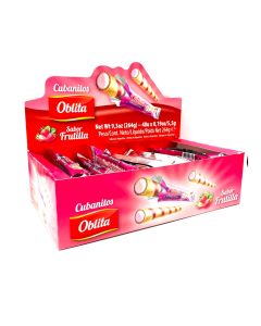 CUBANITO OBLITA FRUTILLA X 48 U.
