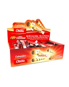 CUBANITO OBLITA CHOCOLATE X 48 U.