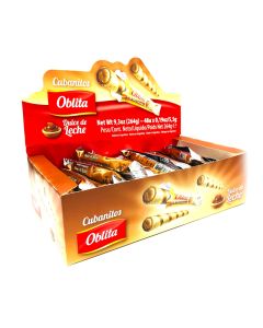 CUBANITO OBLITA DULCE DE LECHE X 48 U.