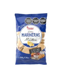 GALLETAS MARINERAS MANTECA X 220 GR.