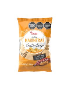 GALLETAS MARINERAS QUESO CAMPO X 220 GR.