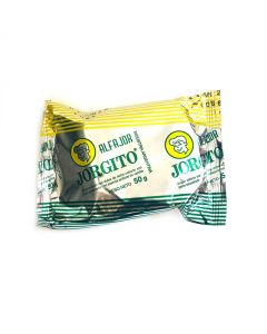 ALFAJOR JORGITO BAÑO AZUCAR CON DULCE DE LECHE