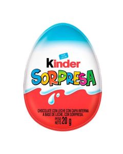 HUEVO KINDER CON SORPRESA x 20 GRS.