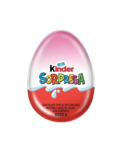 HUEVO KINDER CON SORPRESA x 20 GRS.