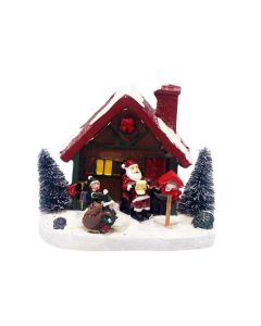  ESCENA PAPÁ NOEL 15 X 12 X 20 CM.