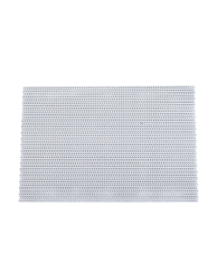 INDIVIDUAL RECTANGULAR PVC CON ESPIGA PLATA