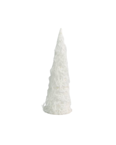 CONO BLANCO CON LUZ 40 CM.