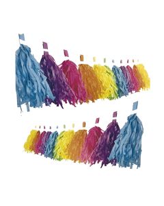 GUIRNALDA BORLAS ARCOIRIS