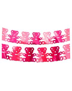 GUIRNALDA OSITO ROSA