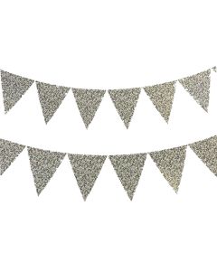 BANDERINES PLATEADOS GLITTER