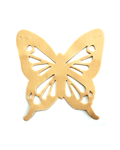 GUIRNALDA MARIPOSA GIGANTE BLANCA TEXTIL