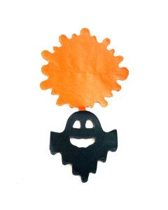 GUIRNALDA VERTICAL FANTASMAS NARANJA