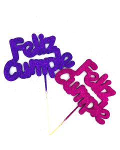 FELIZ CUMPLE CON BRILLO GRANDE