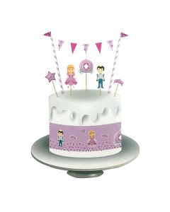 DECORACION PARA TORTA PRINCESAS