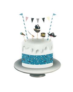 DECORACION PARA TORTA PIRATAS