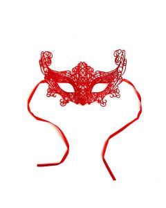 ANTIFAZ ENCAJE VENECIA ROJO