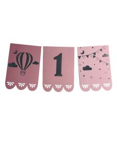 BANDERIN ROSA 1° AÑO 