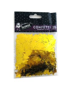 CONFETI ESTRELLA DORADO X 20 G
