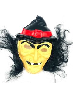 CARETA BRUJA CON PELO