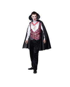 DISFRAZ DRACULA C/MEDALLA ADULTO
