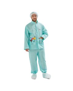 DISFRAZ MEDICO CON BOTAS ADULTO